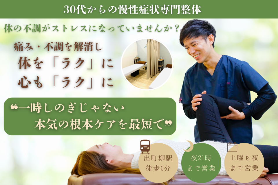 痛みとさよならして、やりたいことをあきらめない日々へ。整体を通じて、やりたいことを応援します